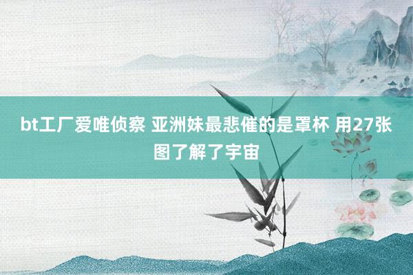 bt工厂爱唯侦察 亚洲妹最悲催的是罩杯 用27张图了解了宇宙