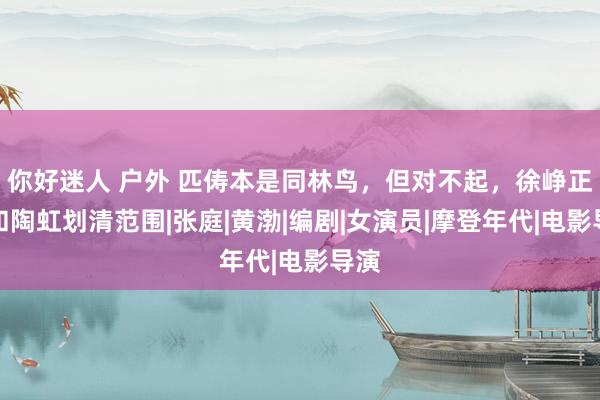 你好迷人 户外 匹俦本是同林鸟，但对不起，徐峥正在和陶虹划清范围|张庭|黄渤|编剧|女演员|摩登年代|电影导演